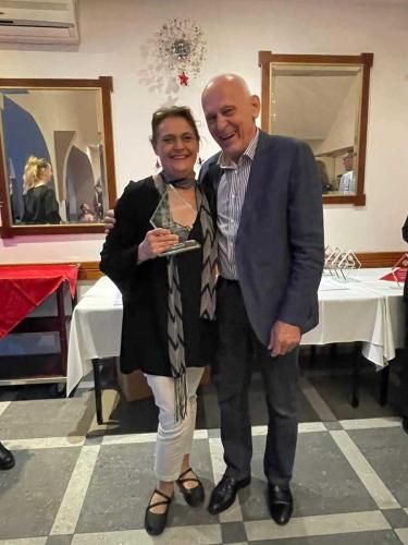 Božićni domjenak 2021 - Davorka Dobrić i Božo Perković