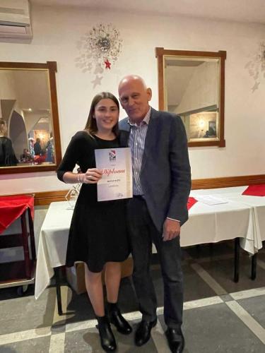 Božićni domjenak 2021 - Matea Ružić i Božo Perković