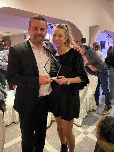 Božićni domjenak 2021 - Matko Pauković i Mia Maesano Krapinec