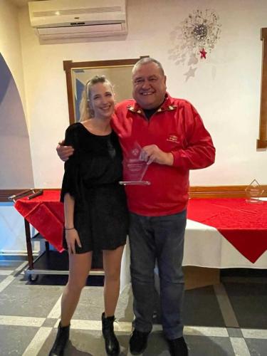 Božićni domjenak 2021 - Mia Maesano Krapinec i Ivica Malekin