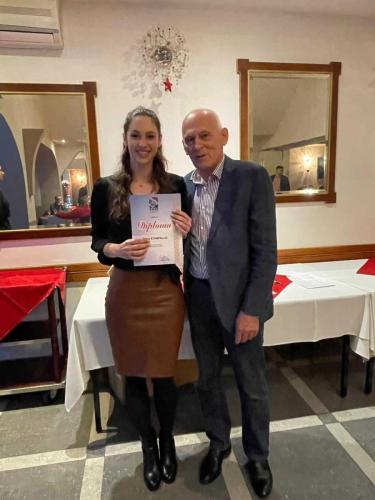 Božićni domjenak 2021 - Nika Štampalija i Božo Perković